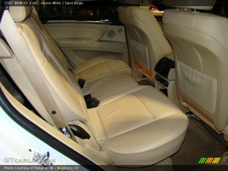 Alpine White / Sand Beige 2007 BMW X5 3.0si