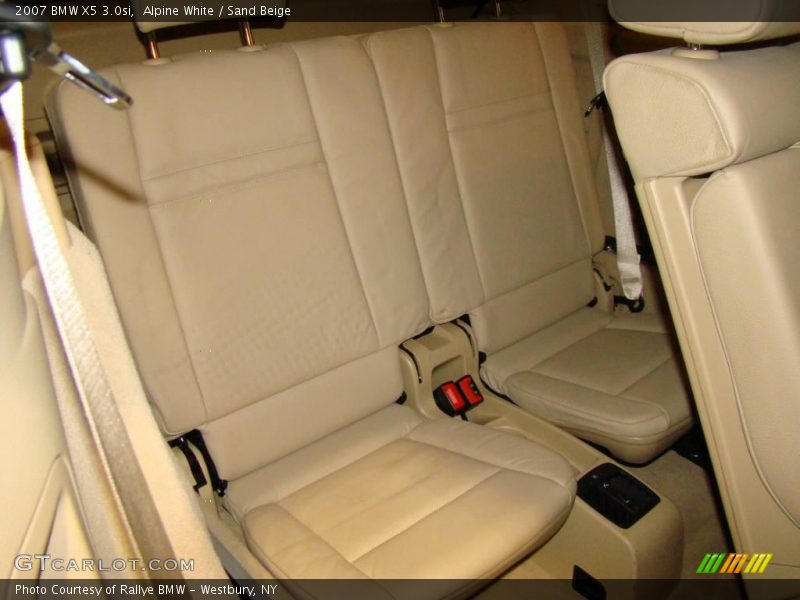 Alpine White / Sand Beige 2007 BMW X5 3.0si