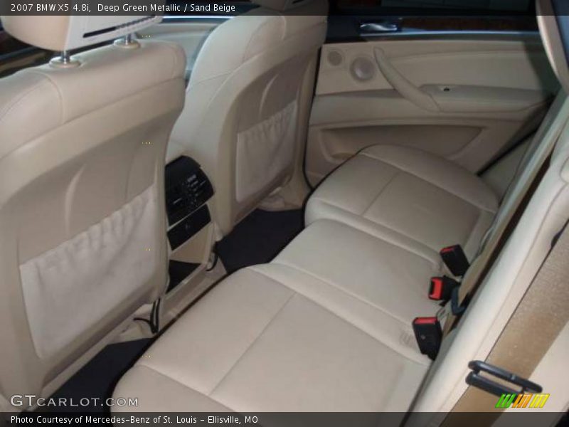 Deep Green Metallic / Sand Beige 2007 BMW X5 4.8i