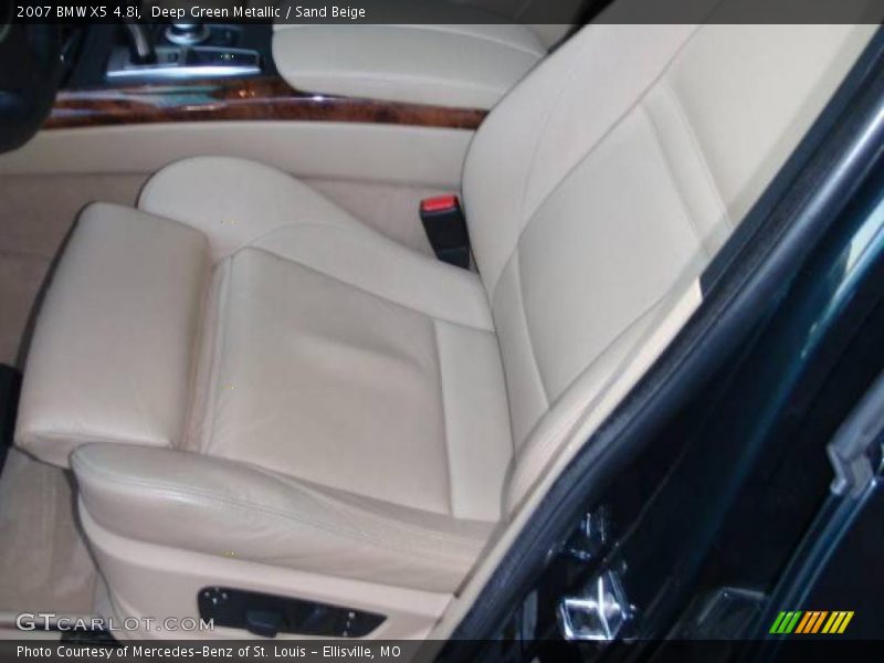 Deep Green Metallic / Sand Beige 2007 BMW X5 4.8i