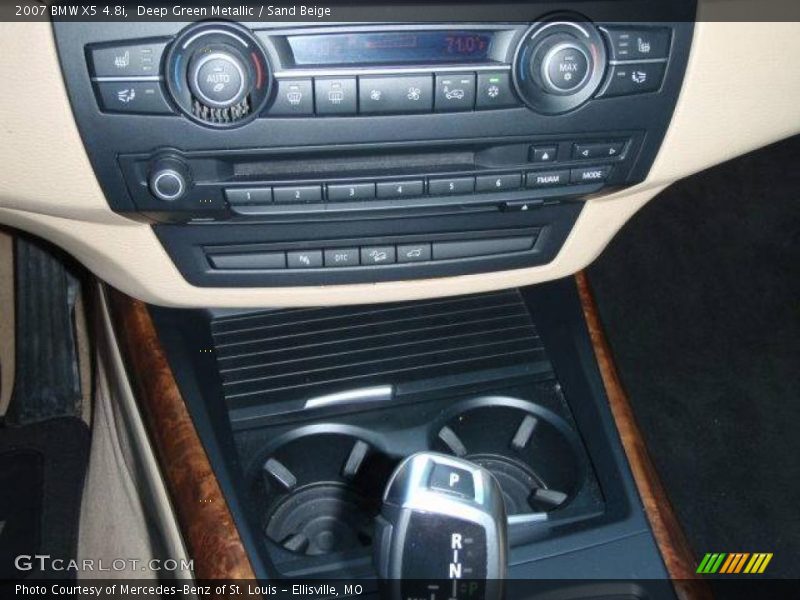 Deep Green Metallic / Sand Beige 2007 BMW X5 4.8i