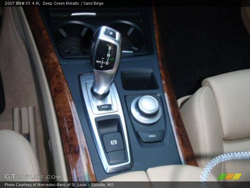 Deep Green Metallic / Sand Beige 2007 BMW X5 4.8i