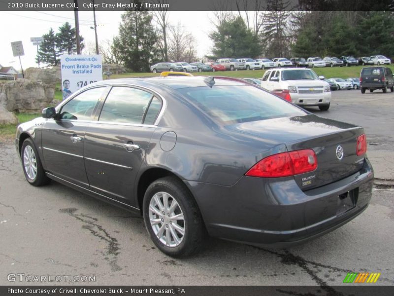 Cyber Gray Metallic / Titanium 2010 Buick Lucerne CXL