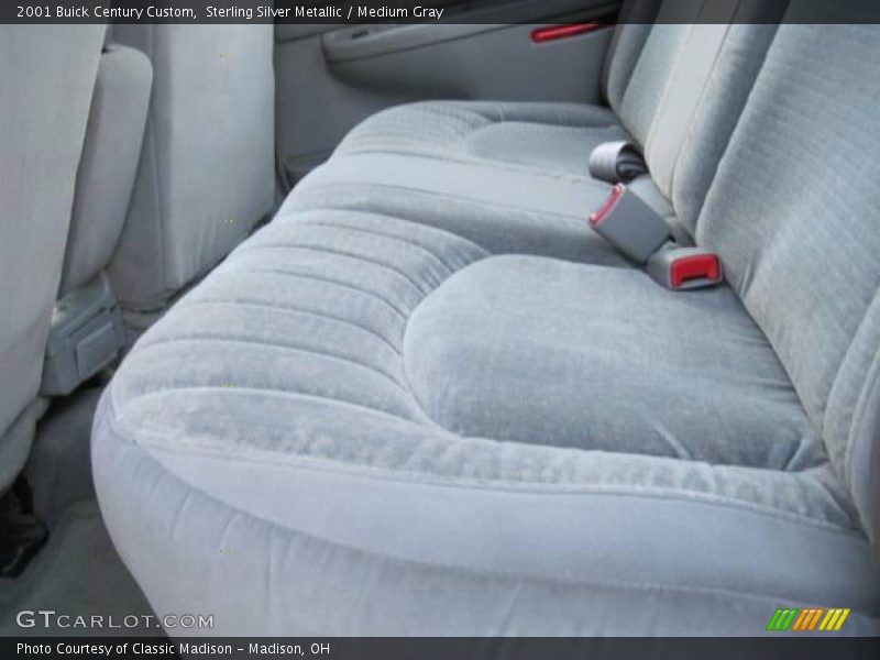 Sterling Silver Metallic / Medium Gray 2001 Buick Century Custom