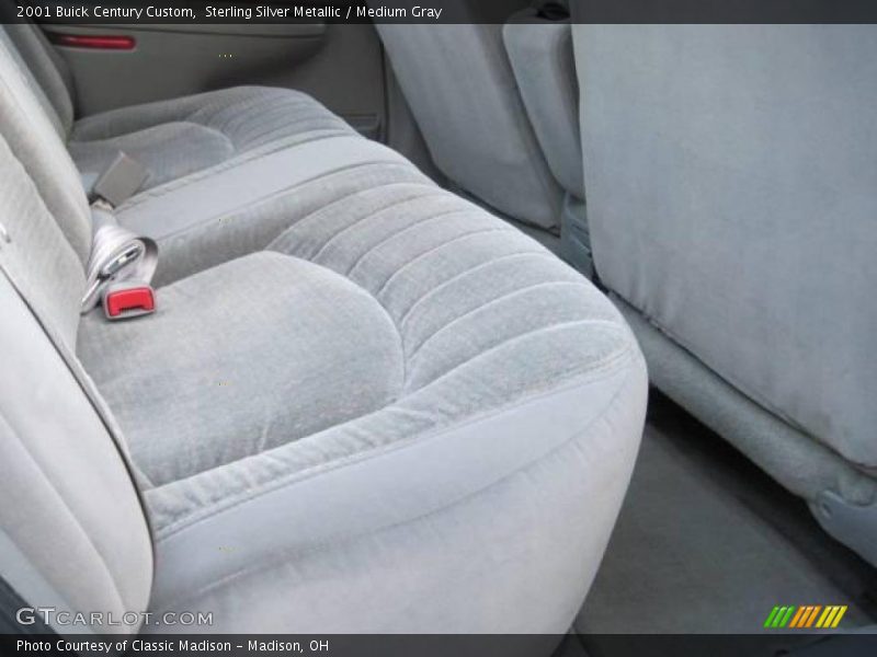 Sterling Silver Metallic / Medium Gray 2001 Buick Century Custom