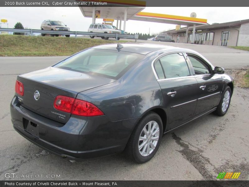 Cyber Gray Metallic / Titanium 2010 Buick Lucerne CXL