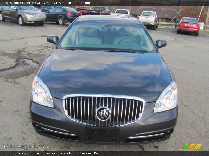 Cyber Gray Metallic / Titanium 2010 Buick Lucerne CXL