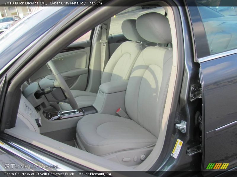 Cyber Gray Metallic / Titanium 2010 Buick Lucerne CXL