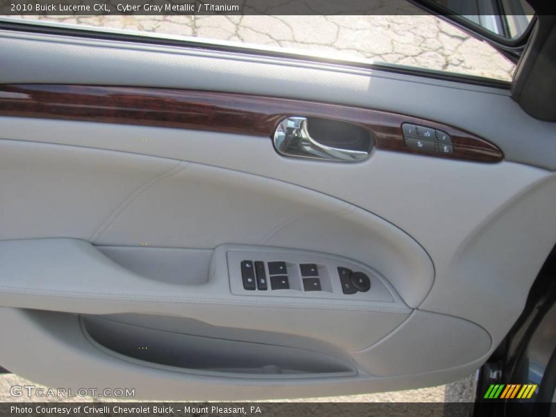 Cyber Gray Metallic / Titanium 2010 Buick Lucerne CXL