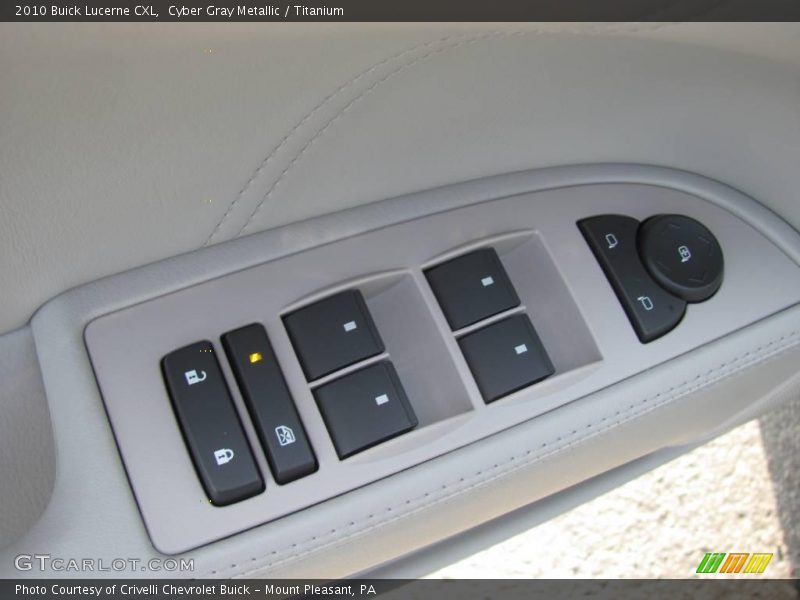 Cyber Gray Metallic / Titanium 2010 Buick Lucerne CXL