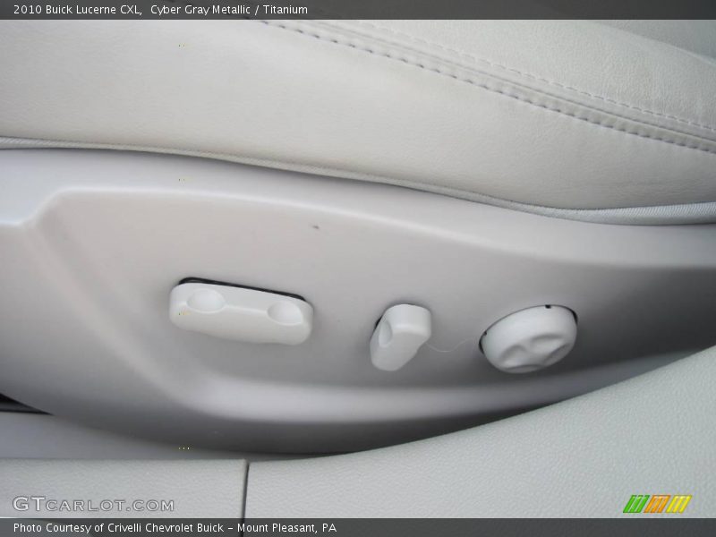 Cyber Gray Metallic / Titanium 2010 Buick Lucerne CXL