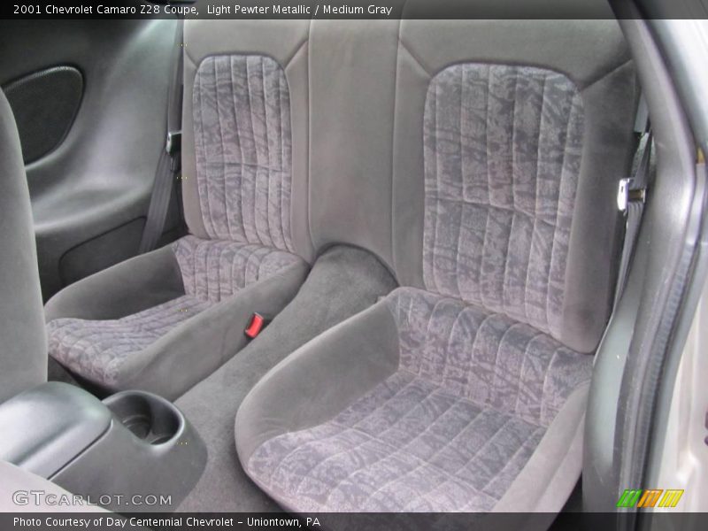 Light Pewter Metallic / Medium Gray 2001 Chevrolet Camaro Z28 Coupe