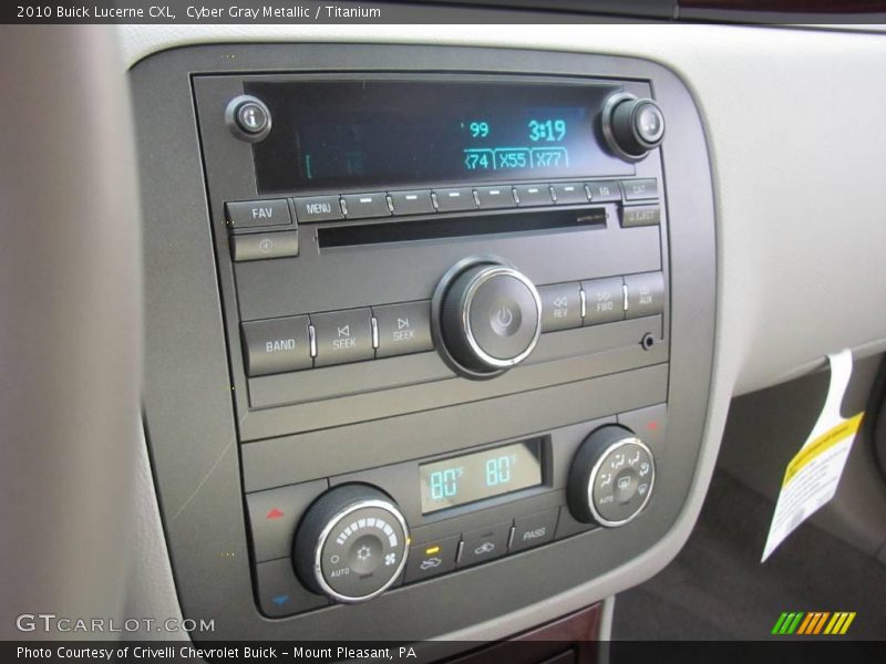Cyber Gray Metallic / Titanium 2010 Buick Lucerne CXL