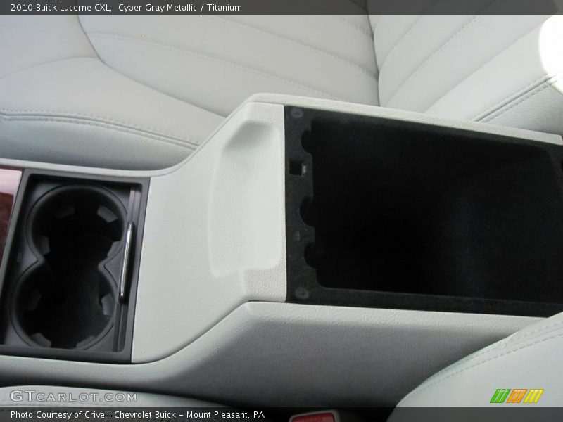 Cyber Gray Metallic / Titanium 2010 Buick Lucerne CXL