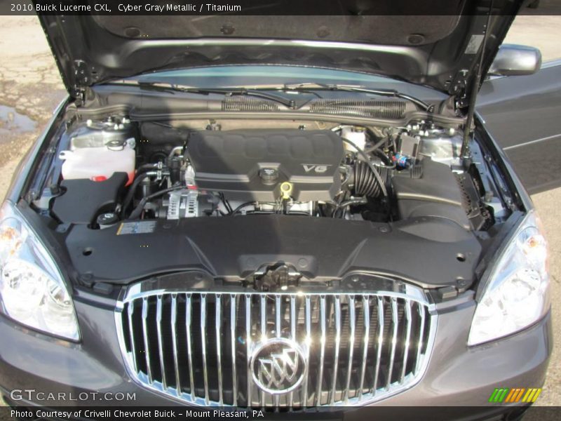Cyber Gray Metallic / Titanium 2010 Buick Lucerne CXL