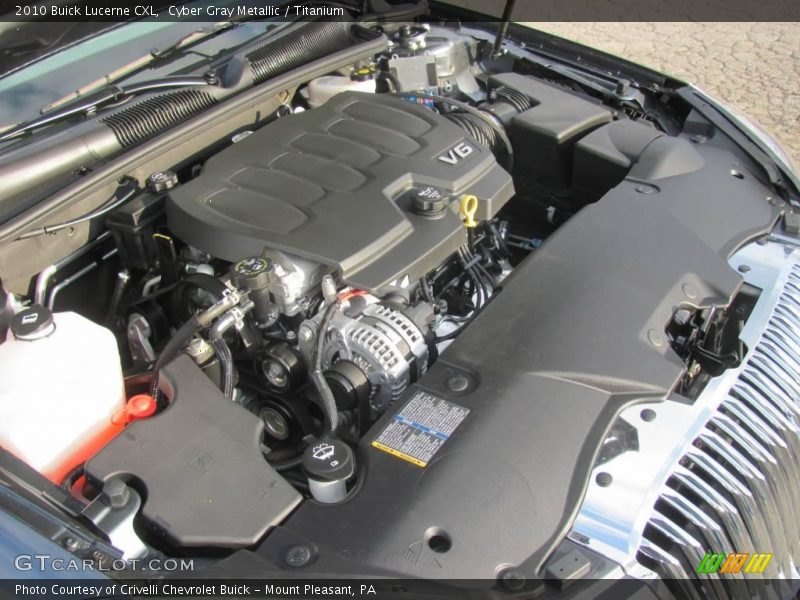 Cyber Gray Metallic / Titanium 2010 Buick Lucerne CXL