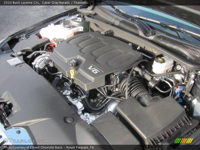 Cyber Gray Metallic / Titanium 2010 Buick Lucerne CXL