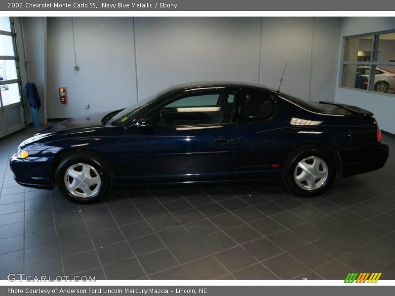 Navy Blue Metallic / Ebony 2002 Chevrolet Monte Carlo SS