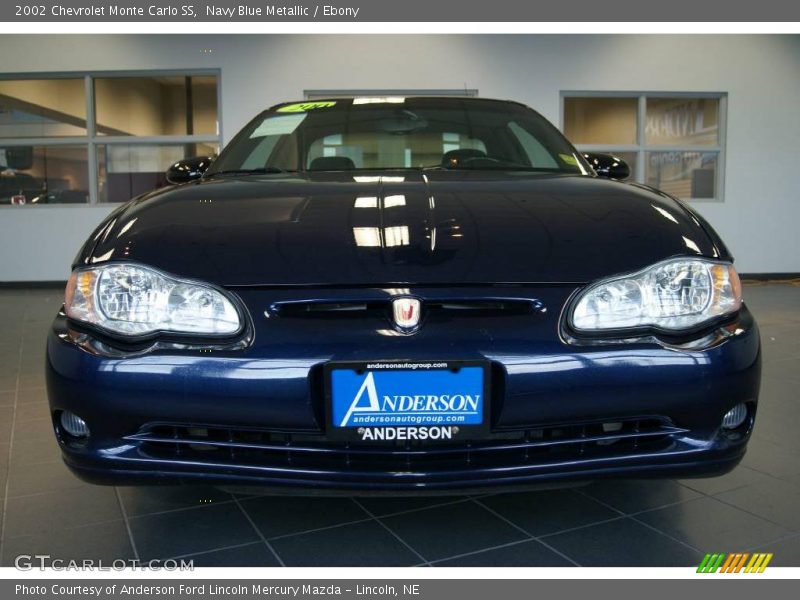 Navy Blue Metallic / Ebony 2002 Chevrolet Monte Carlo SS