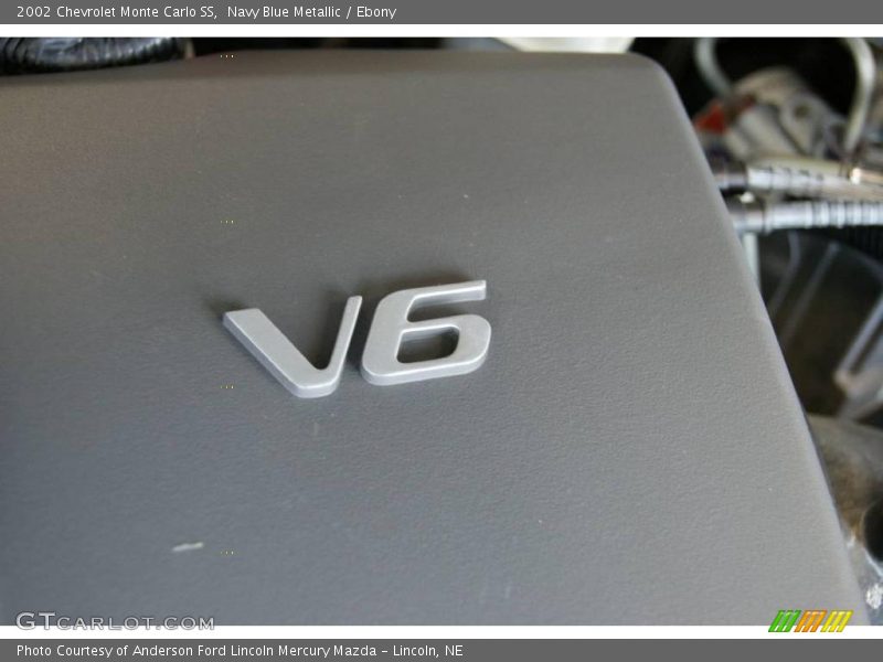 Navy Blue Metallic / Ebony 2002 Chevrolet Monte Carlo SS