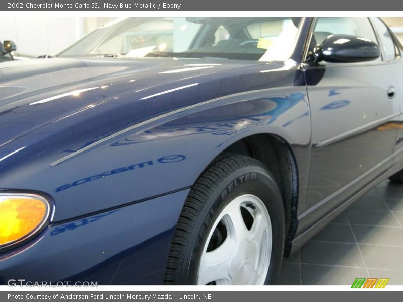 Navy Blue Metallic / Ebony 2002 Chevrolet Monte Carlo SS