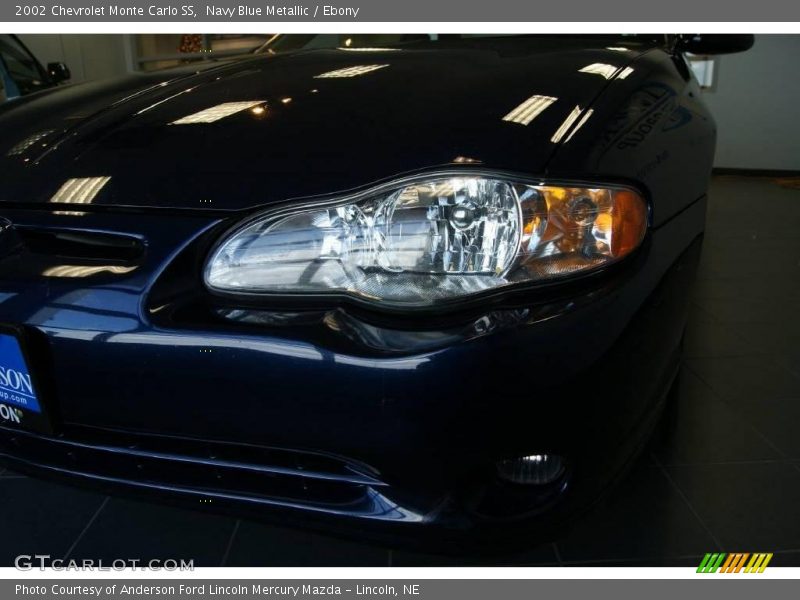 Navy Blue Metallic / Ebony 2002 Chevrolet Monte Carlo SS