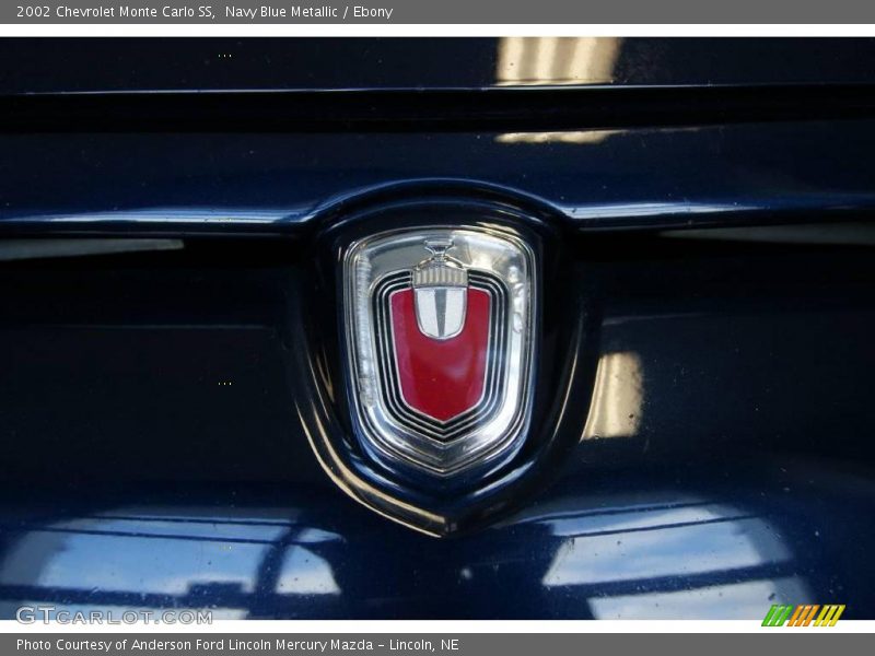 Navy Blue Metallic / Ebony 2002 Chevrolet Monte Carlo SS
