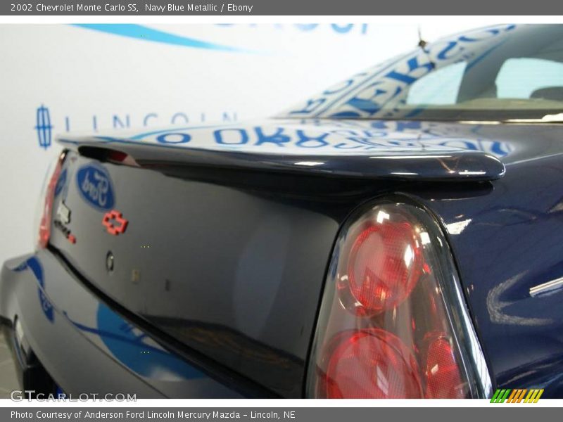 Navy Blue Metallic / Ebony 2002 Chevrolet Monte Carlo SS