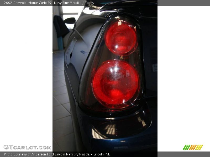 Navy Blue Metallic / Ebony 2002 Chevrolet Monte Carlo SS