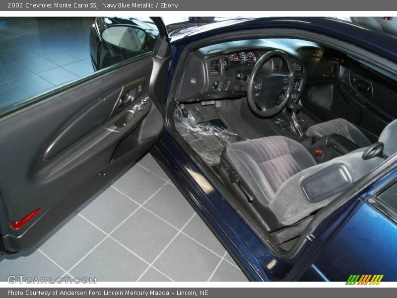 Navy Blue Metallic / Ebony 2002 Chevrolet Monte Carlo SS
