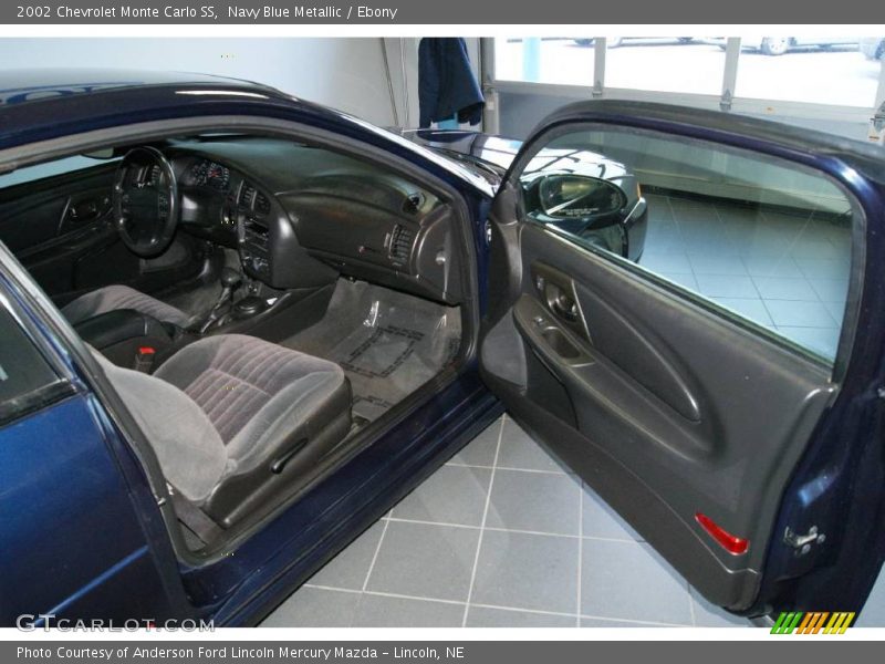 Navy Blue Metallic / Ebony 2002 Chevrolet Monte Carlo SS