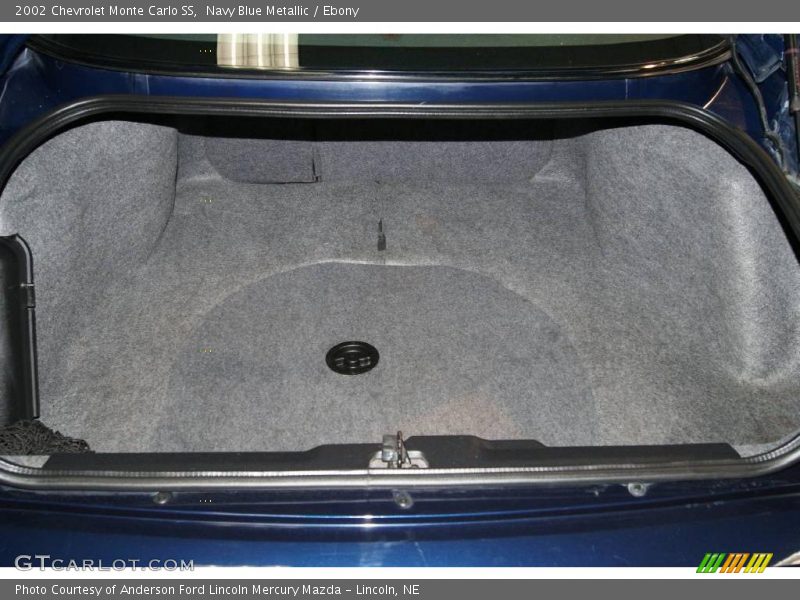 Navy Blue Metallic / Ebony 2002 Chevrolet Monte Carlo SS