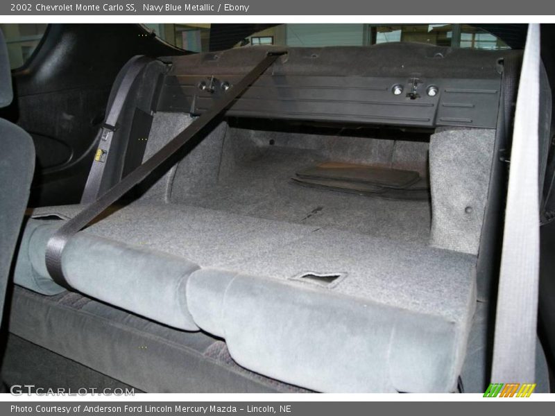 Navy Blue Metallic / Ebony 2002 Chevrolet Monte Carlo SS