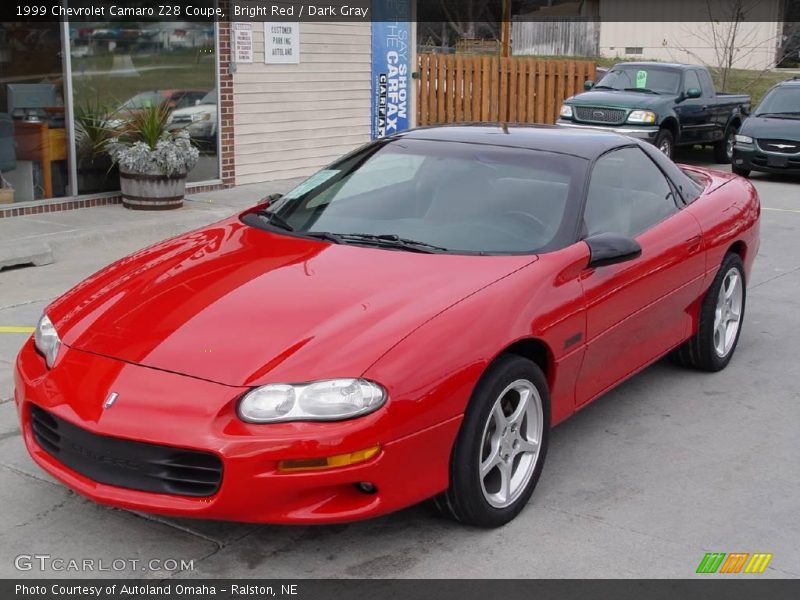 Bright Red / Dark Gray 1999 Chevrolet Camaro Z28 Coupe