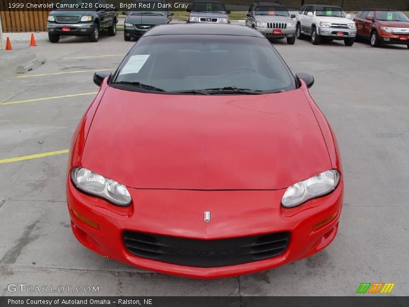 Bright Red / Dark Gray 1999 Chevrolet Camaro Z28 Coupe