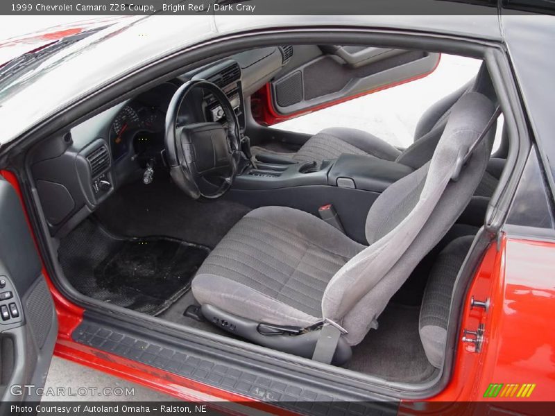 Bright Red / Dark Gray 1999 Chevrolet Camaro Z28 Coupe