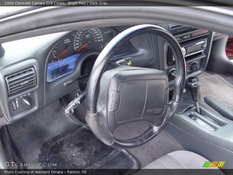 Bright Red / Dark Gray 1999 Chevrolet Camaro Z28 Coupe