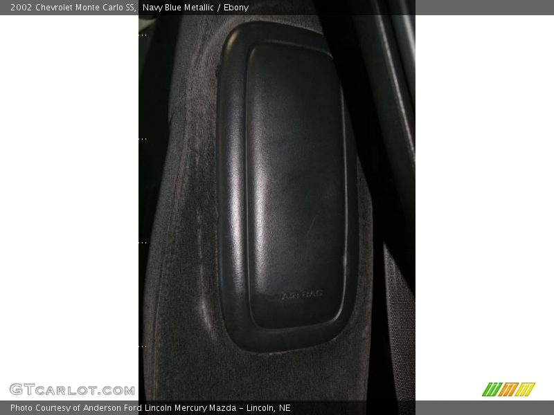 Navy Blue Metallic / Ebony 2002 Chevrolet Monte Carlo SS