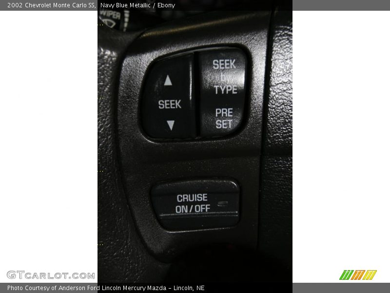 Navy Blue Metallic / Ebony 2002 Chevrolet Monte Carlo SS
