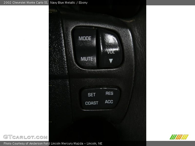 Navy Blue Metallic / Ebony 2002 Chevrolet Monte Carlo SS
