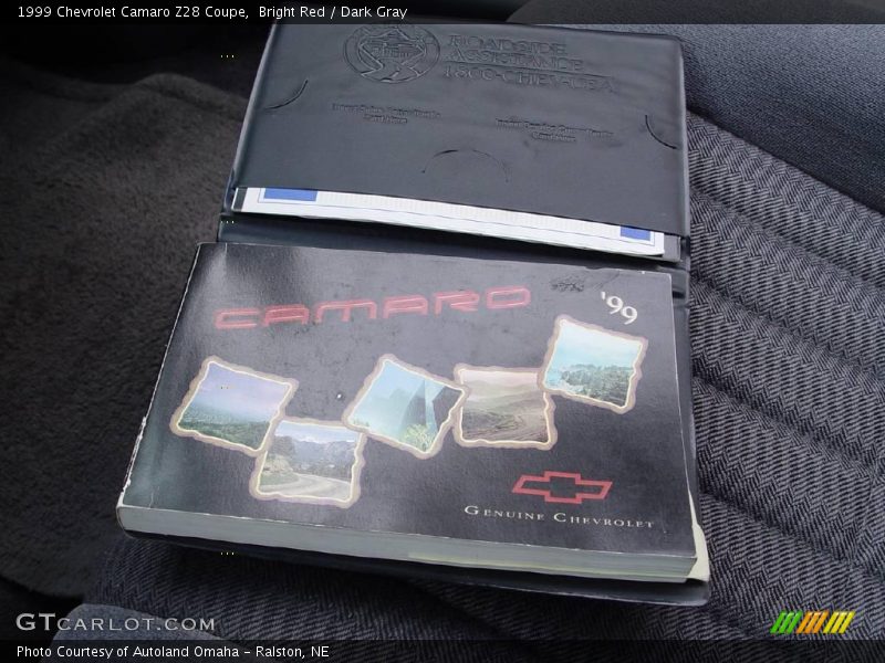 Bright Red / Dark Gray 1999 Chevrolet Camaro Z28 Coupe