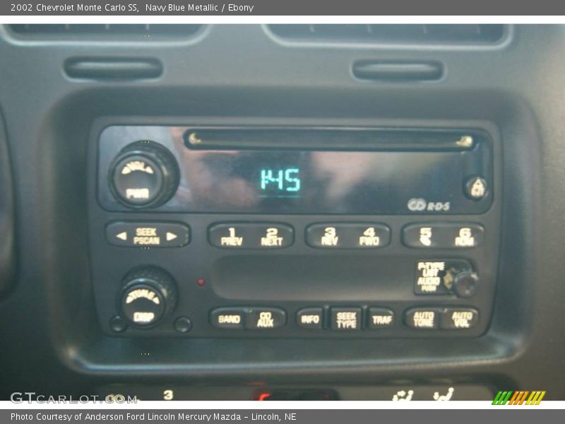 Navy Blue Metallic / Ebony 2002 Chevrolet Monte Carlo SS