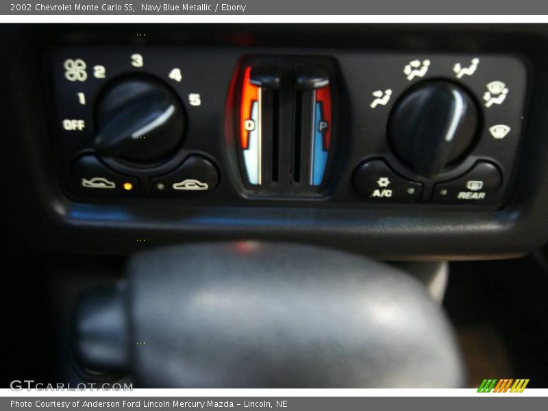 Navy Blue Metallic / Ebony 2002 Chevrolet Monte Carlo SS