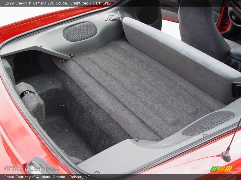 Bright Red / Dark Gray 1999 Chevrolet Camaro Z28 Coupe