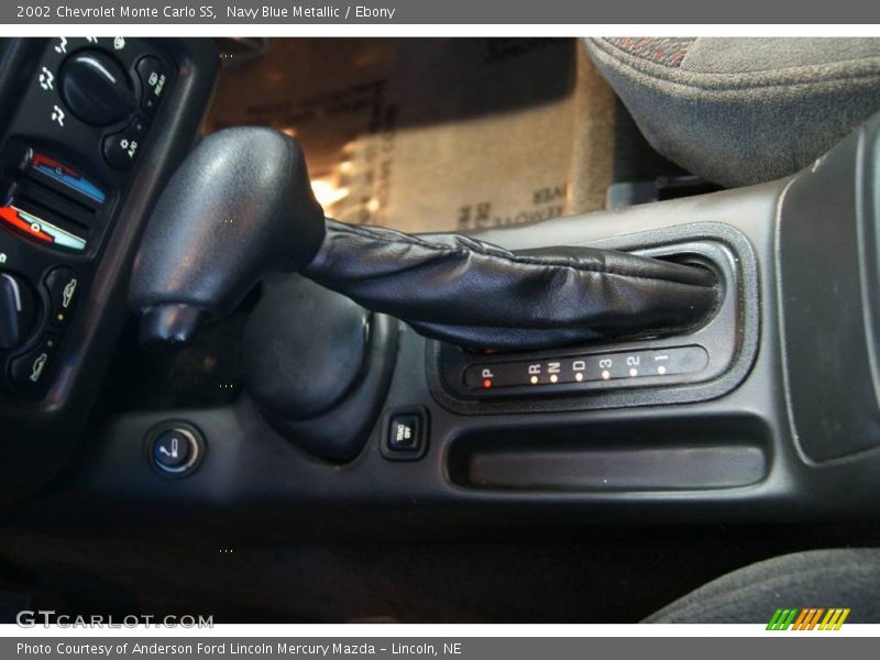 Navy Blue Metallic / Ebony 2002 Chevrolet Monte Carlo SS