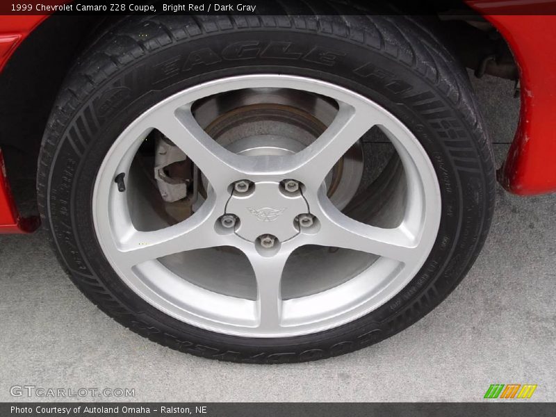 Bright Red / Dark Gray 1999 Chevrolet Camaro Z28 Coupe