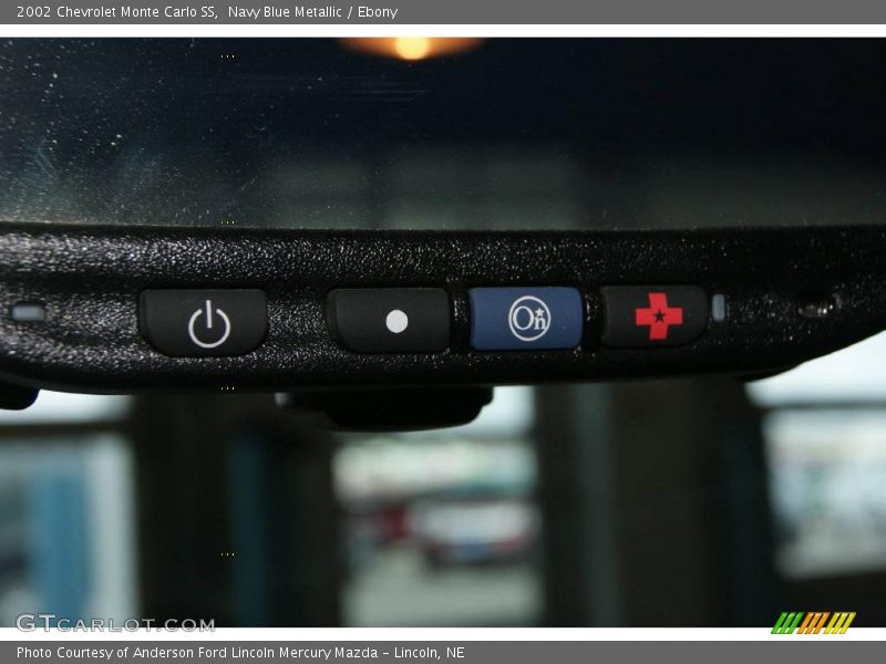 Navy Blue Metallic / Ebony 2002 Chevrolet Monte Carlo SS