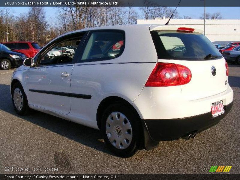 Candy White / Anthracite Black 2008 Volkswagen Rabbit 2 Door
