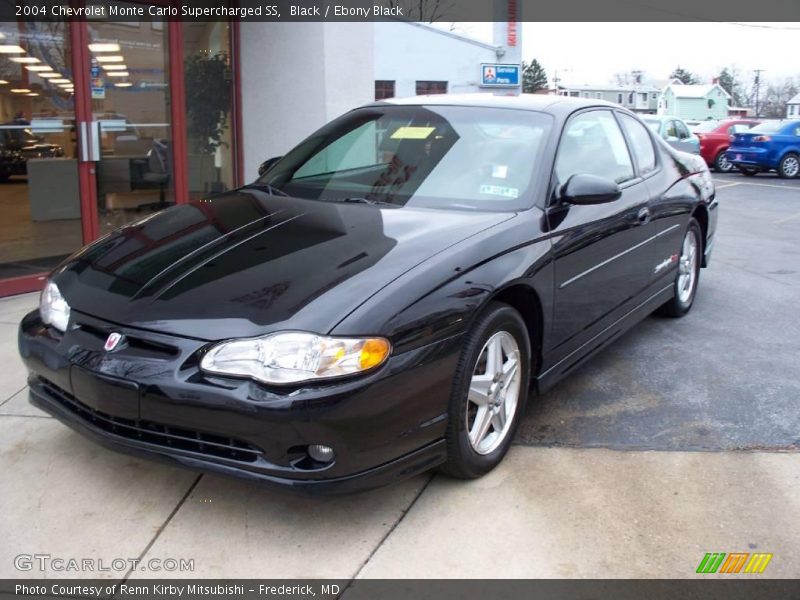 Black / Ebony Black 2004 Chevrolet Monte Carlo Supercharged SS