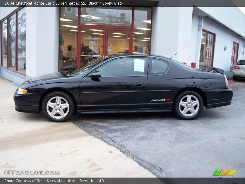 Black / Ebony Black 2004 Chevrolet Monte Carlo Supercharged SS